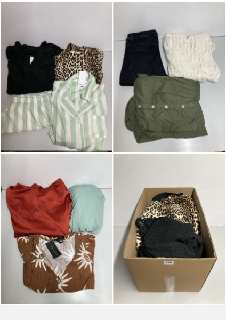 BOX OF MEN'S AND WOMEN'S VARIOUS UNSEALED CLOTHING