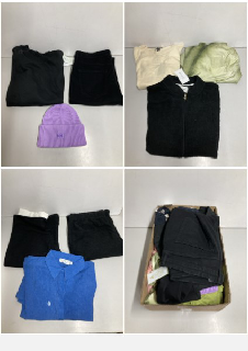 BOX OF MEN'S AND WOMEN'S VARIOUS UNSEALED CLOTHING