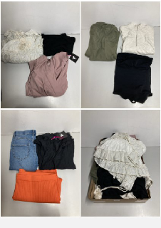 BOX OF MEN'S AND WOMEN'S VARIOUS UNSEALED CLOTHING