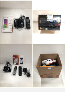 BOX OF TECH TO INCLUDE A GIGASET HOME PHONE SET