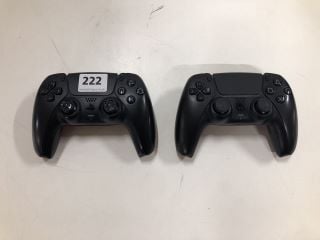 2 X SONY PS5 WIRELESS CONTROLLERS