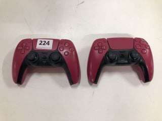 2 X SONY PS5 WIRELESS CONTROLLERS