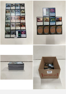 100+ VARIOUS MAGIC THE GATHERING CARDS INC FULL ART LANDS AND RARE'S