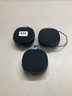 3 X JAM WIRELESS BLUETOOTH SPEAKERS