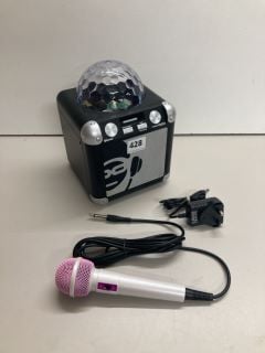 PORTABLE BLUETOOTH KARAOKE SYSTEM