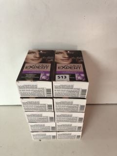 10 X SCHWARZKOPF HAIR DYE SETS