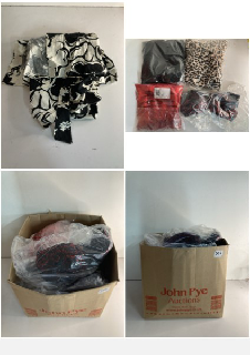 BOX OF MEN'S AND WOMEN'S VARIOUS UNSEALED CLOTHING ITEMS