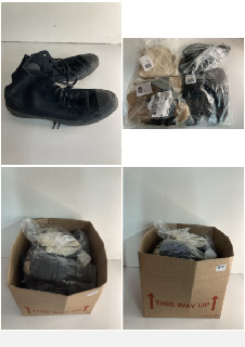 BOX OF MEN'S AND WOMEN'S VARIOUS UNSEALED CLOTHING ITEMS