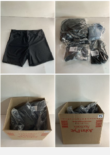 BOX OF MEN'S AND WOMEN'S VARIOUS UNSEALED CLOTHING ITEMS