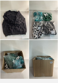 BOX OF MEN'S AND WOMEN'S VARIOUS UNSEALED CLOTHING ITEMS