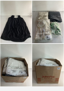 BOX OF MEN'S AND WOMEN'S VARIOUS UNSEALED CLOTHING ITEMS