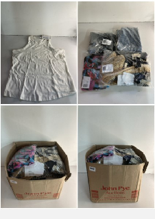 BOX OF MEN'S AND WOMEN'S VARIOUS UNSEALED CLOTHING ITEMS