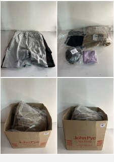 BOX OF MEN'S AND WOMEN'S VARIOUS UNSEALED CLOTHING ITEMS