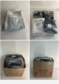 BOX OF MEN'S AND WOMEN'S VARIOUS UNSEALED CLOTHING ITEMS