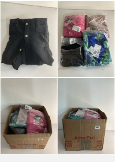 BOX OF MEN'S AND WOMEN'S VARIOUS UNSEALED CLOTHING ITEMS