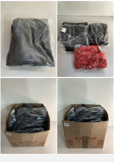 BOX OF MEN'S AND WOMEN'S VARIOUS UNSEALED CLOTHING ITEMS