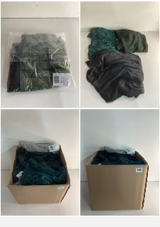 BOX OF MEN'S AND WOMEN'S VARIOUS UNSEALED CLOTHING ITEMS