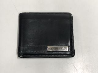 GUCCI BLACK LEATHER BIFOLD WALLET (VAT ONLY PAYABLE ON BUYERS PREMIUM)