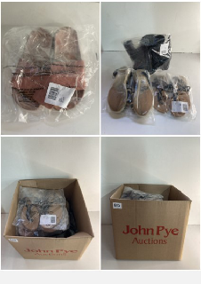 BOX OF VARIOUS UNBOXED PAIRS OF MEN'S AND WOMEN'S FOOTWEAR