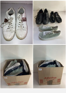 BOX OF VARIOUS UNBOXED PAIRS OF MEN'S AND WOMEN'S FOOTWEAR