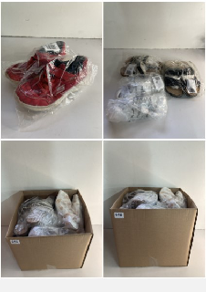 BOX OF VARIOUS UNBOXED PAIRS OF MEN'S AND WOMEN'S FOOTWEAR