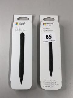 2 X MICROSOFT SURFACE SLIM PENS