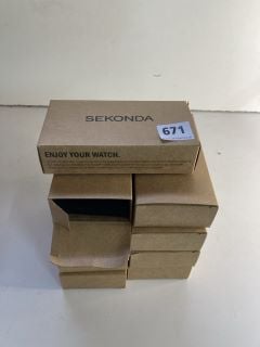 11 X SEKONDA WATCHES