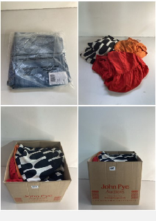 A BOX OF MEN'S AND WOMEN'S VARIOUS UNSEALED CLOTHING ITEMS