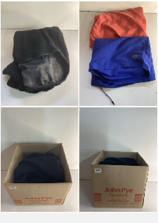 A BOX OF MEN'S AND WOMEN'S VARIOUS UNSEALED CLOTHING ITEMS