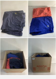 A BOX OF MEN'S AND WOMEN'S VARIOUS UNSEALED CLOTHING ITEMS