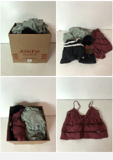 BOX OF VARIOUS MEN'S AND WOMEN'S PREMIUM DESIGNER CLOTHING