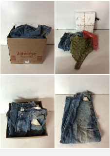 BOX OF VARIOUS MEN'S AND WOMEN'S PREMIUM DESIGNER CLOTHING