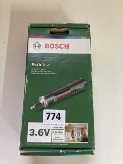 BOSCH PUSH DRIVE CORDLESS SCREWDRIVER (SEALED)