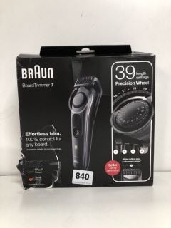 BRAUN BEARD TRIMMER 7