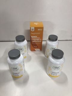 BOX OF HEALTHCARE ITEMS TO INCLUDE CYB VITAMIN D3 CAPSULES