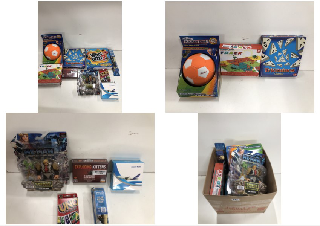 BOX OF TOYS AND GAMES TO INCLUDE HE-MAN