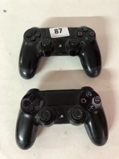 2 X SONY PLAYSTATION FIVE DUAL SENSE WIRELESS CONTROLLERS