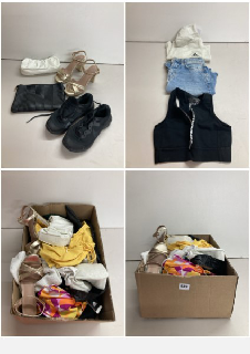 BOX OF VARIOUS UNSEALED CLOTHING ITEMS