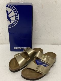 BIRKENSTOCK ARIZONA BS GOLD SIZE UK 4.5 RRP £85.00