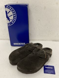 BIRKENSTOCK BOSTON VL SHEARLING MOCCA SIZE UK 7 RRP £160.00