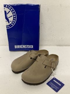 BIRKENSTOCK BOSTON BS BROWN SIZE UK 6 RRP £130.00