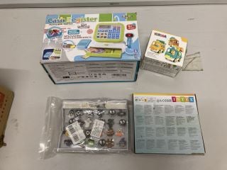 QTY OF ITEMS INC KIDS PLAY CASH REGISTER