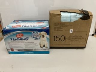 2 X PUPPY PADS INC SIMPLE SOLUTION