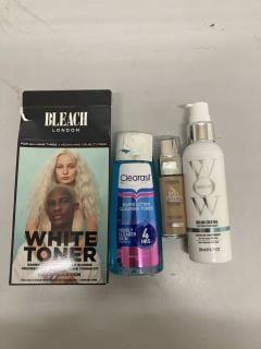 QTY OF ITEMS INC BLEACH LONDON WHITE TONER