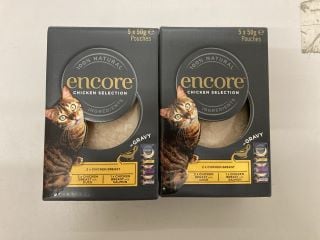 QTY OF ENCORE CHICKEN SELECTION PET FOOD