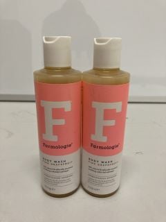 QTY OF FARMOLOGIE BODY WASH