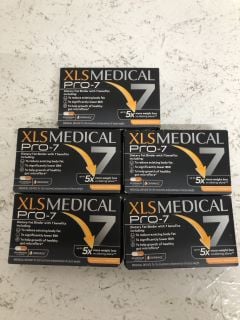 5 X XLS MEDICAL PRO-7 TABLETS (BBE 11-24)