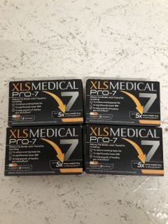 4 X XLS MEDICAL PRO-7 TABLETS (BBE 11-24)