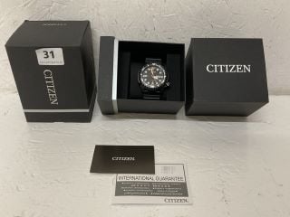 MEN'S CITIZEN ECO DRIVE TITANIUM WATCH