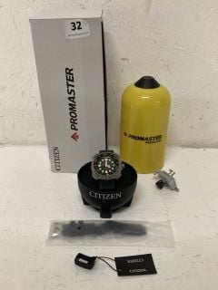 CITIZEN ECO DRIVE WATCH DIVERS 200M PROMASTER AQUALAND